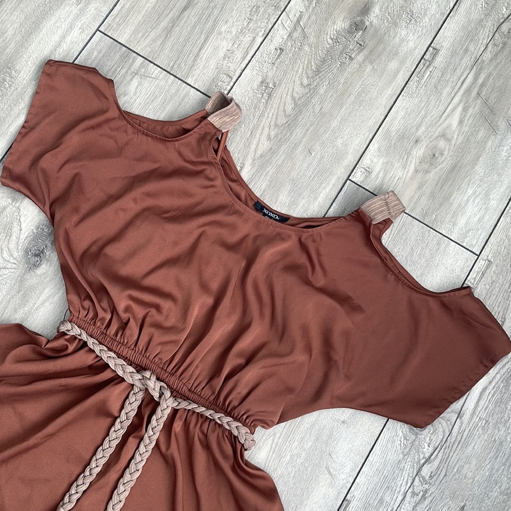 XOXO Women’s Brown Dress Size S - Picture 3 of 13